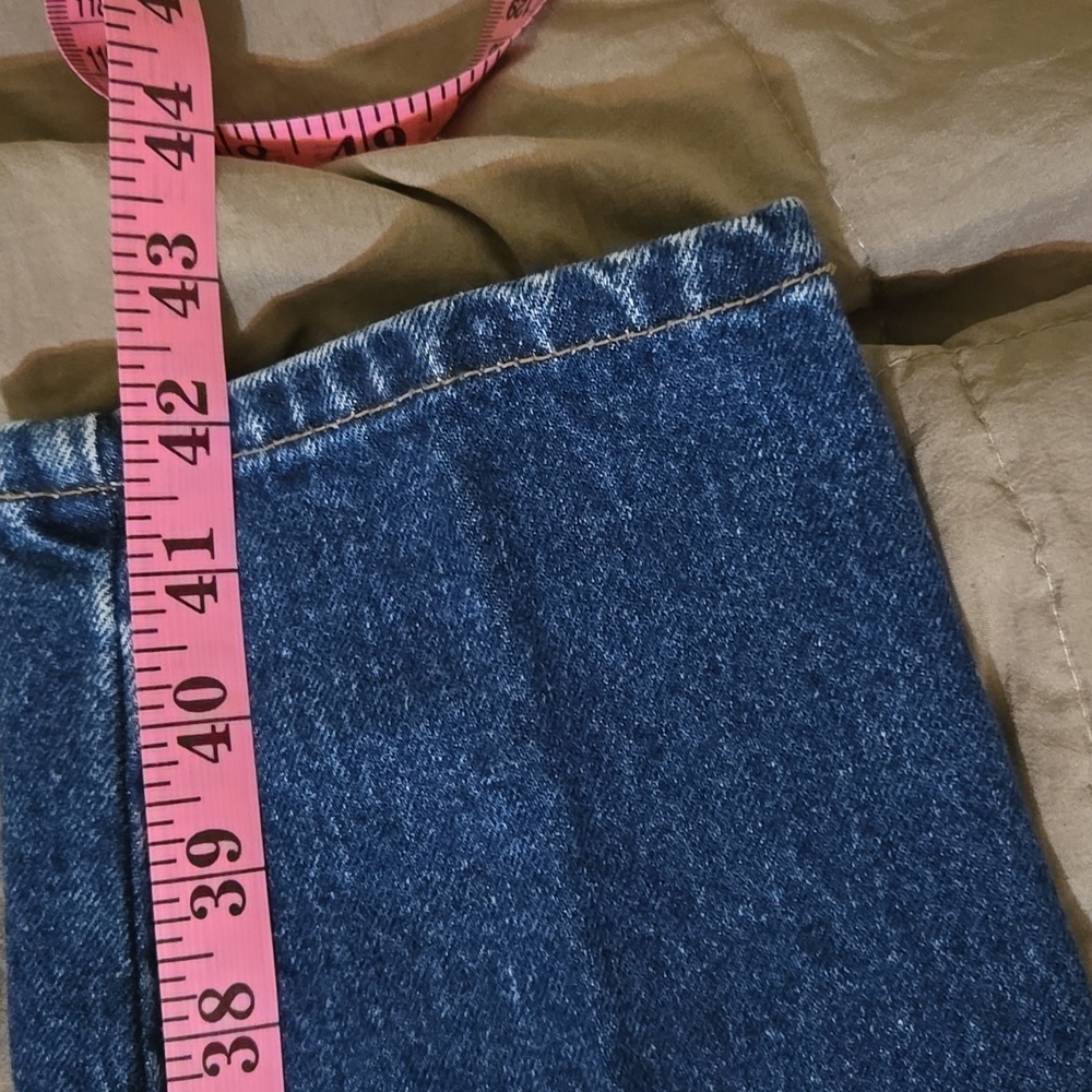 Capistrano Women's Dark Wash Straight Leg Denim Jeans - Picture 8 of 12